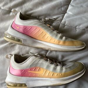 Nike Women's Gradient Sneakers - Pink and Orange